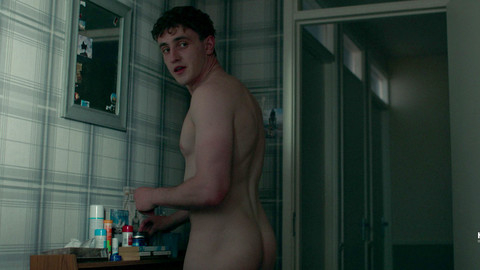 Paul Mescal Naked as Connell Waldron. Butt, Sexy, Shirtless, bedroom. 130287