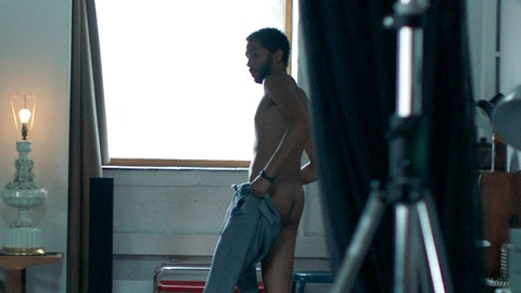 Kwaku Fortune Naked as Philip. Butt, Shirtless, beard, getting dressed. 130263