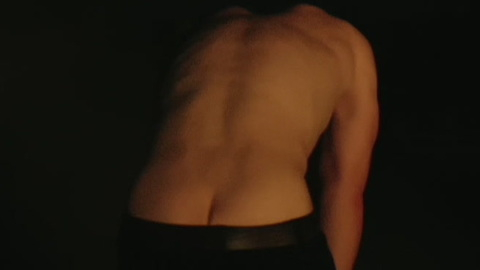 Grant Harvey Naked as Kyle Kassidy. Butt, Shirtless, bent forward, buttcrack. 131361