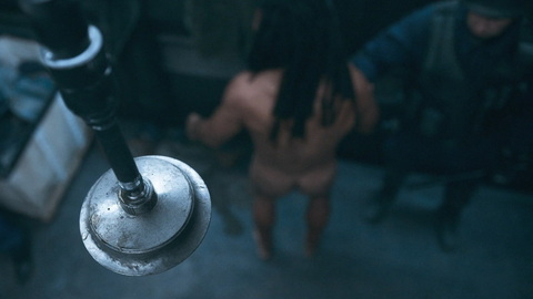 Nudes of Andre Layton from Snowpiercer. Butt, Shirtless, black, dreadlocks. 131658