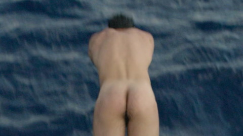 Nudes of Massimo Torricelli from 365 Days. Butt, boat, diving. 132978