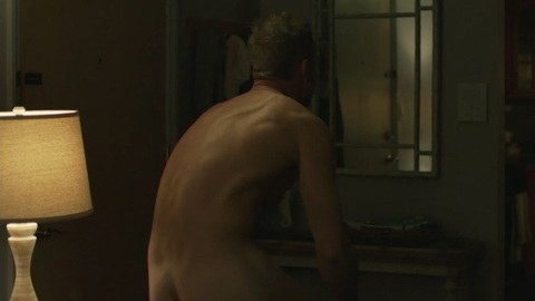 James Badge Dale Naked as Ray Abruzzo. Butt, Shirtless, living room, muscular. 132957
