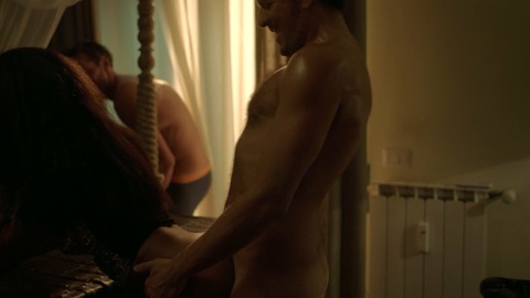 Alessandro Carbonara Naked as Giovanni. Butt, Shirtless, Straight, bedroom, doggy style. 134139