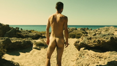Sanuye Shoteka Nude in He Loves Me. Butt, Shirtless, ocean, on beach. 134385