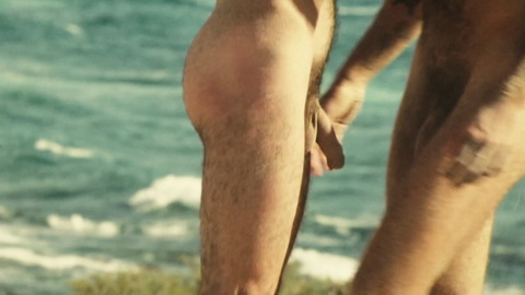 Hermes Pittakos Nude in He Loves Me. Balls, Penis, Shirtless, large penis, man bush. 134469