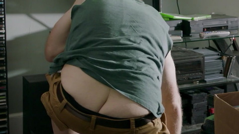 Nudes of Chris from Search Party. Butt, buttcrack, kneeling. 134526