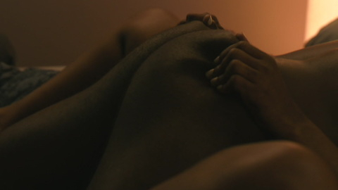 Bernard Gilbert Naked as Suede. Butt, close up, grabbing butt. 134835