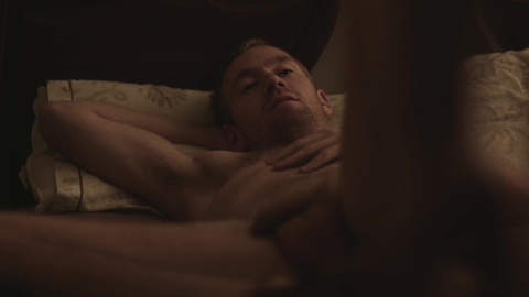 Gaston Re Naked as Gabriel. Balls, Penis, Shirtless, flacid penis, in bed. 135483