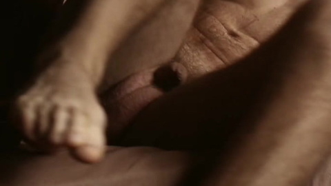 Gaston Re Naked as Gabriel. Balls, Penis, Shirtless, chest hair, flaccid. 135495