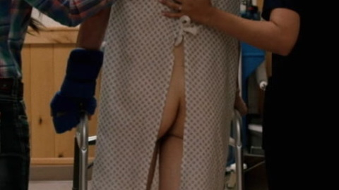 Nudes of Jimmy Hurdstrom from Yellowstone. Butt, hospital gown, nude. 135762