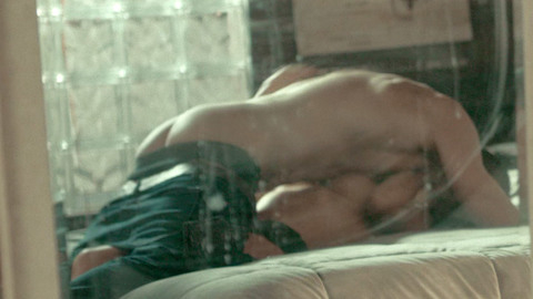 Alejandro Speitzer Naked as Darío Guerra. Butt, bedroom, in bed. 136197
