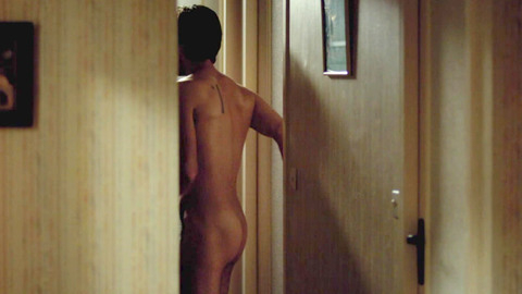 Matthieu Dessertine Nude as Dominique. Butt, Shirtless, hallway, nude. 136676