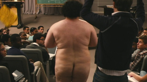 Bump from Mardi Gras: Spring Break Naked. Butt, Shirtless, classroom, fat guy. 137099