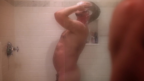 Fred from Surprise Naked. Penis, Shirtless, partial penis, shower. 137267