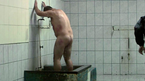 Luis Gnecco Nude in Fugitives. Butt, Shirtless, guard, hairy chest. 137489