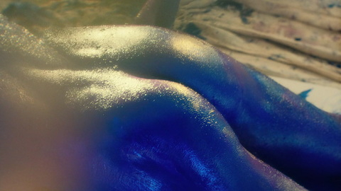 Bill from Little Birds Naked. Butt, Straight, body paint, missionary. 137573