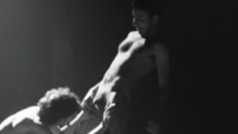 Sounak Kundu Nude as Potol. Balls, Penis, Shirtless, abandoned building, black and white. 140264