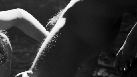 Potol from Cat Sticks Naked. Butt, Penis, abandoned building, black and white. 140267
