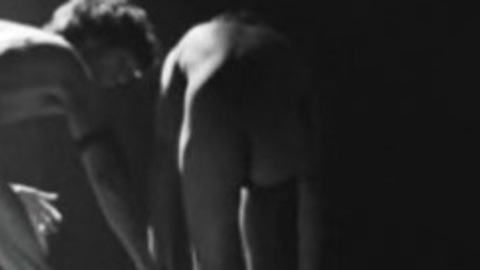 Potol from Cat Sticks Naked. Butt, Shirtless, abandoned building, black and white. 140261