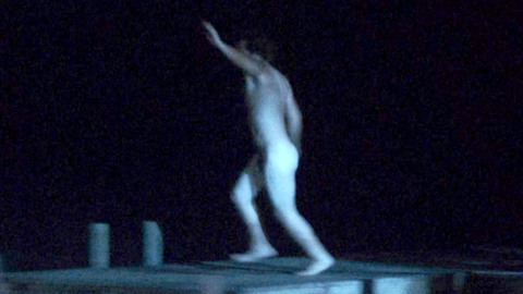 Scottie Aldo from Easy Does It Naked. Penis, Shirtless, barefoot, lake. 140441