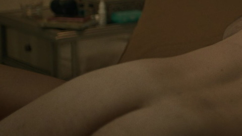 Malcolm Moriarty from Yankee Naked. Butt, couple in bed, man on top. 140927