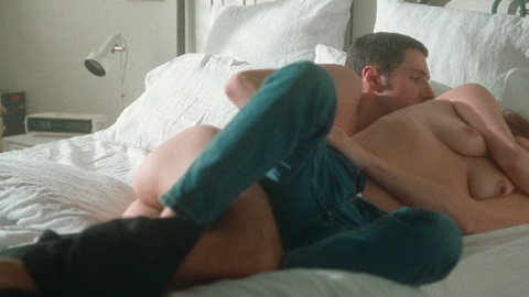Richard Warrimer 20 ans from On a Magical Night Naked. Butt, Shirtless, Straight, fingering woman, in bed. 141131