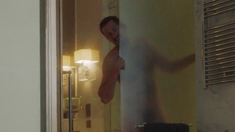 Kirill Käro Nude as Sergey. Penis, Shirtless, behind glass, blurry. 141848