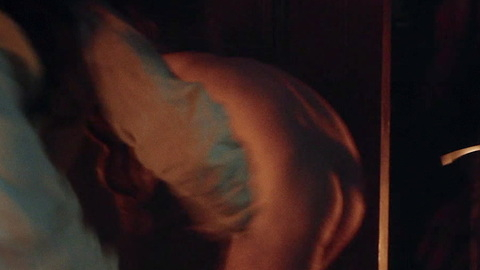 Angus Douglas from The Spanish Princess Naked. Butt, bent over, doorway. 142973