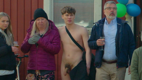 Max Järvi from Love & Anarchy Naked. Balls, Penis, Shirtless, full frontal, nude. 143189