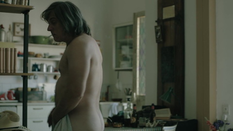 Meni Ben-Dror from Valley of Tears Naked. Butt, butt crack, long hair. 143723