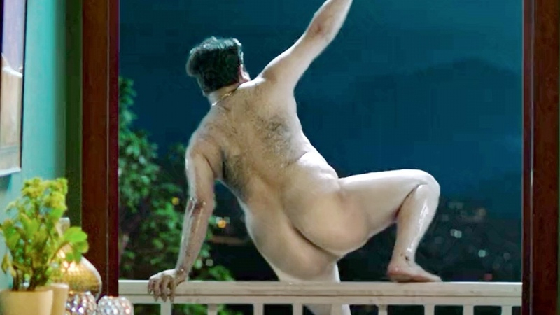 Bhinder from Ludo Naked. Butt, balcony, barefoot. 143753