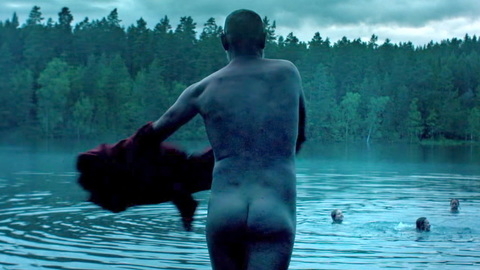 Kettil from Draug Naked. Butt, christmas trees, lake. 144743