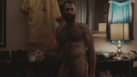 Dave Mazolla from Aviva Naked. Balls, Penis, Shirtless, beard, full frontal. 145691