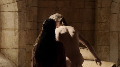 Alfonso VI from El Cid Naked. Butt, bath tub, castle. 145859