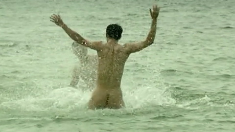 Edward Chen Nude as Chang Jia-han. Butt, distant, nude. 145946