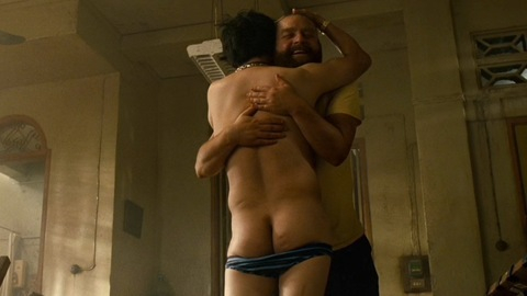 Ken Jeong Nude as Mr. Chow. Butt, cmnm, hugging. 146948