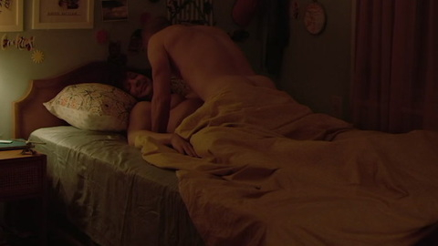 Jim Rash Nude as Phil. Butt, Gay, Sexy, fake breast, man on top. 147104