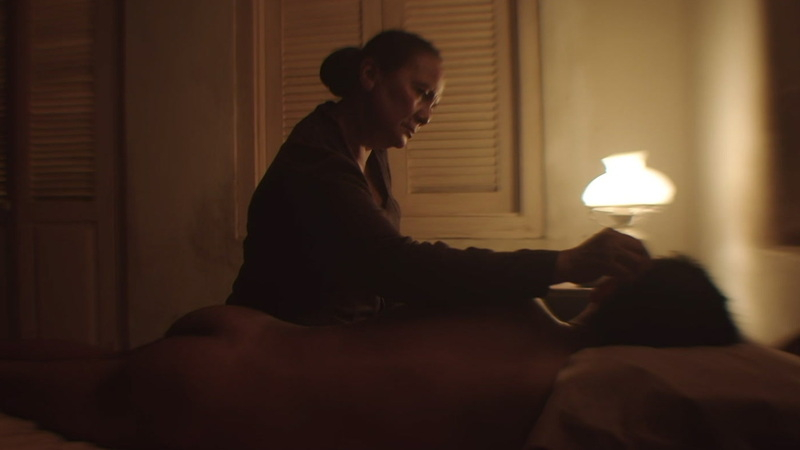 Ki Saptadi from Impetigore Naked. Butt, Shirtless, flashback, in bed. 147191