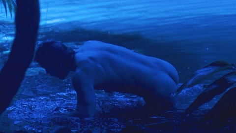 Marco Pigossi Nude as Eric. Butt, Shirtless, brown hair, nighttime. 182798