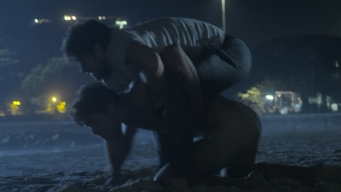Manaus from Invisible City Naked. Butt, beach, being tackled. 148109