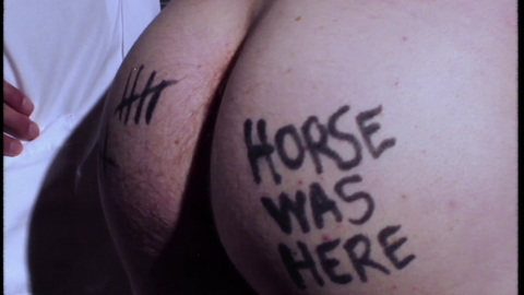 Matt from Goodbye Seventies Naked. Butt, close up, horse was here. 148889