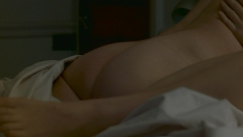 David from Behind Her Eyes Naked. Butt, Straight, bedroom, dark hair. 148877