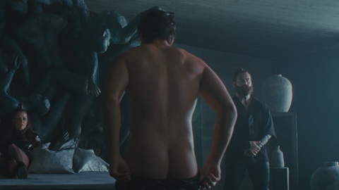 Emilio Sakraya Nude as Kiano. Butt, Shirtless, bedroom, pulling down pants. 149114