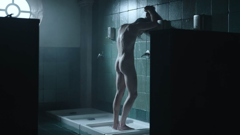Carlos Alcaide Naked as Manu Villar. Butt, Shirtless, shower, wet body. 172665