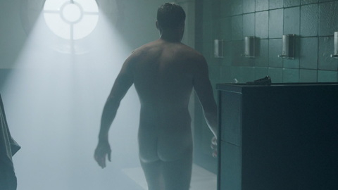 Mario from The Boarding School: Las Cumbres Naked. Butt, Shirtless, dark, locker room. 149195