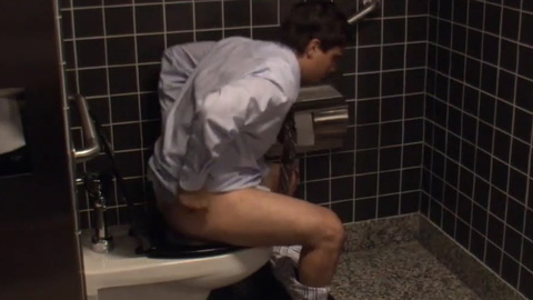 Fab Filippo Nude in Billable Hours. Butt, Sexy, bathroom, pants pulled down. 149249