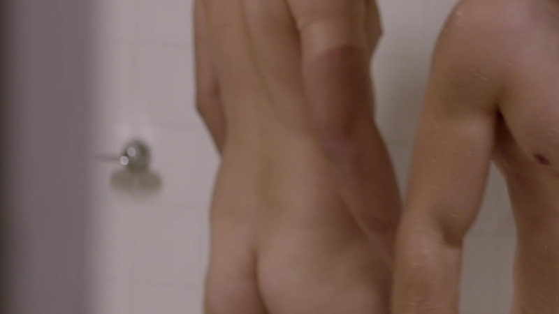 Travis Cochrane from Playing for Keeps Naked. Butt, abs, locker room. 149453