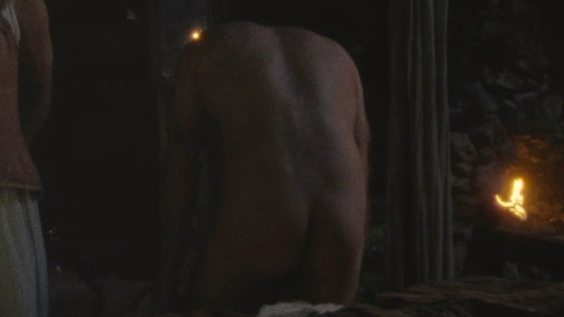 Finney from The World to Come Naked. Butt, Shirtless, bedroom, butt crack. 149477