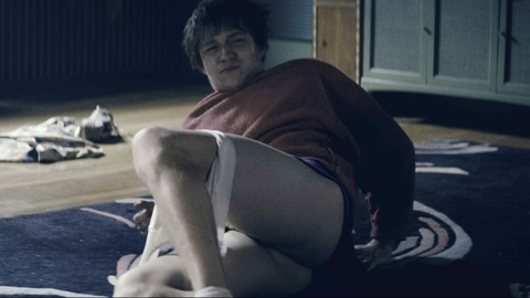 Tom Holland Nude as Cherry. Butt, Sexy, Shirtless, no pants, on the floor. 150116