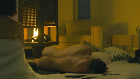 Miguel Ángel Silvestre Naked as Moises. Butt, Shirtless, Straight, brown hair, muscular back. 181485